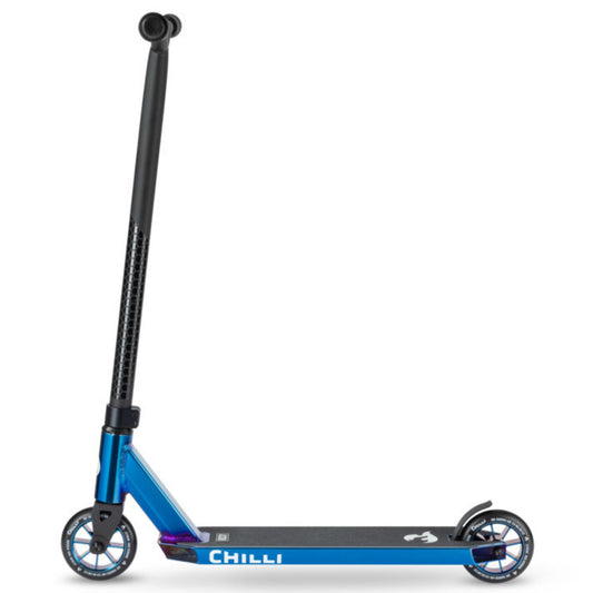 Chilli Rocky Blue Chrome Stunt Scooter